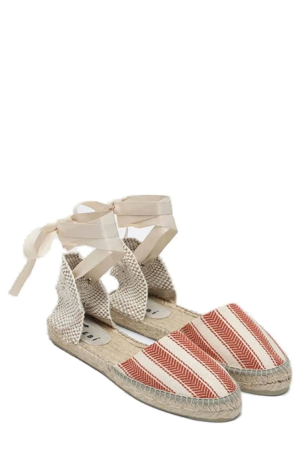 Manebi Striped Espadrilles