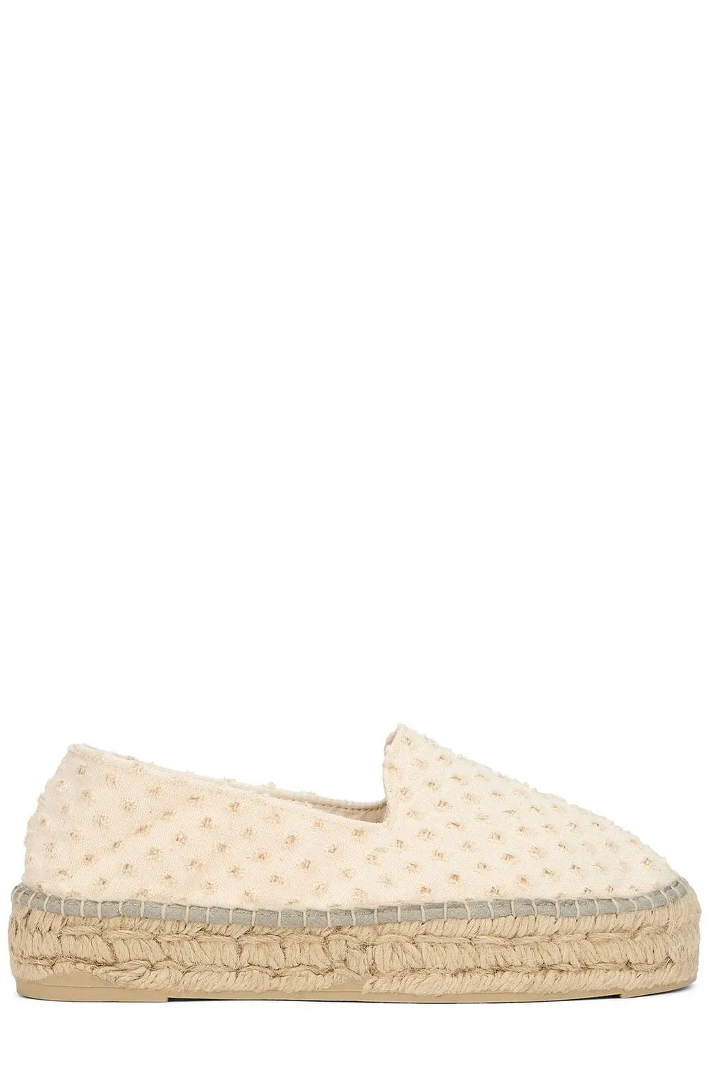 Textured Platform Espadrilles
