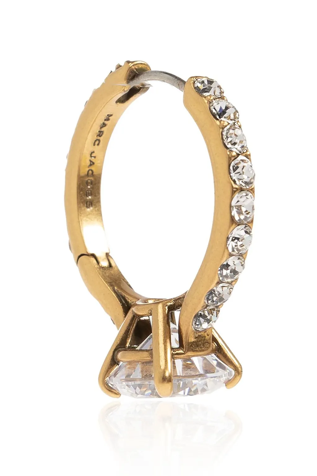 Marc Jacobs Pavé Hoop Earrings