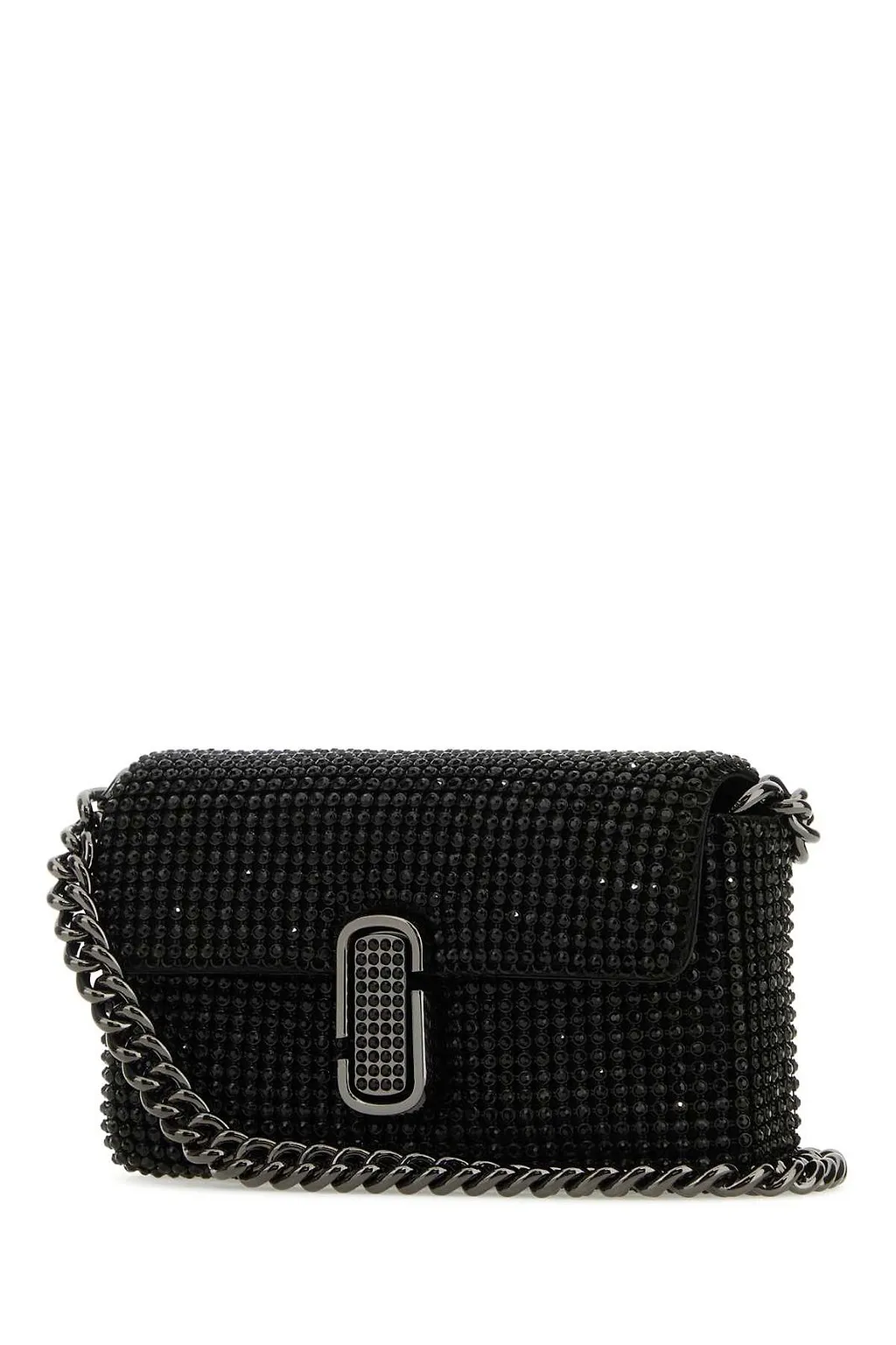 The Rhinestone J Marc Logo Detailed Mini Shoulder Bag