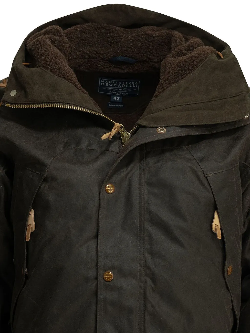 Manifattura Ceccarelli Mountain Hooded Parka Coat