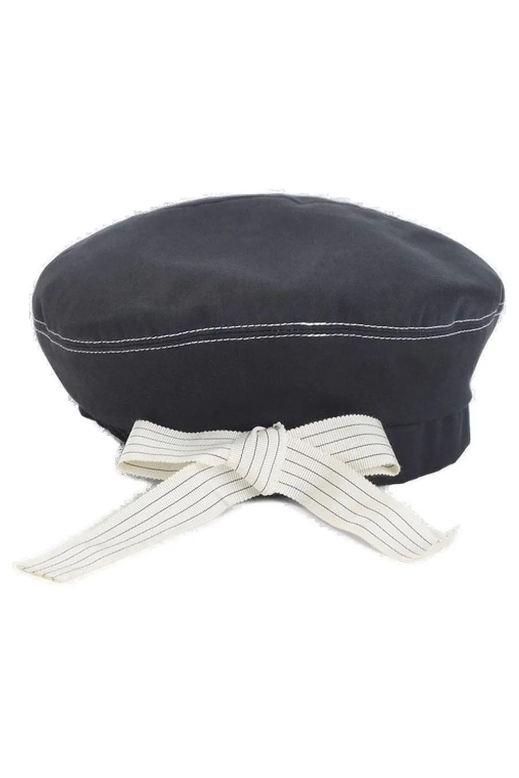 Bow Detailed Logo Charm Hat