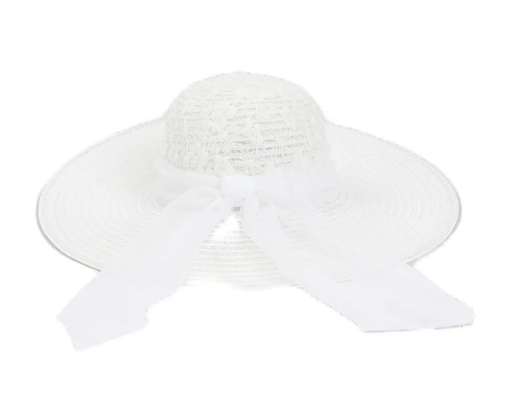 Blanche Logo Plaque Sun Hat