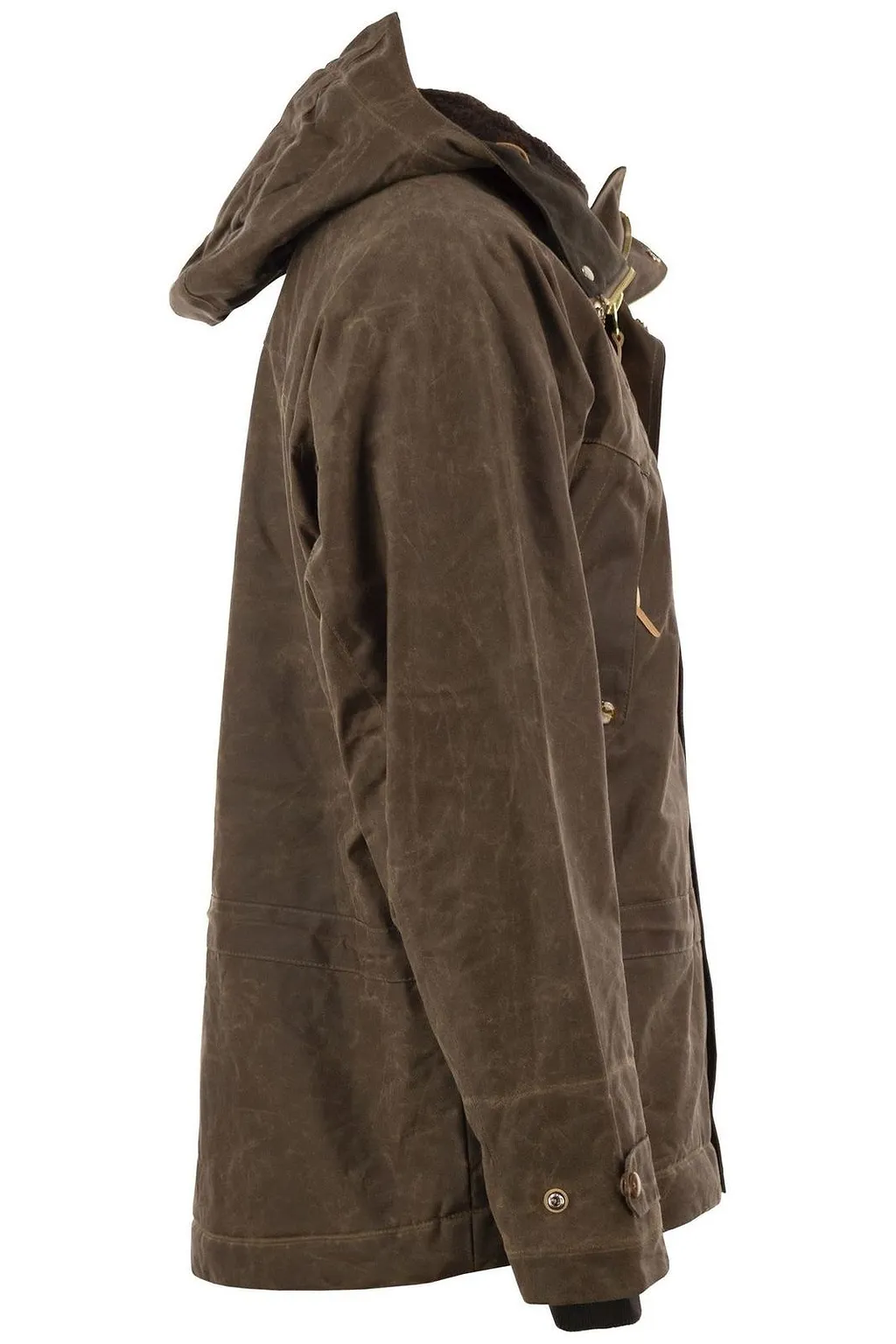 Manifattura Ceccarelli Waxed Hooded Jacket