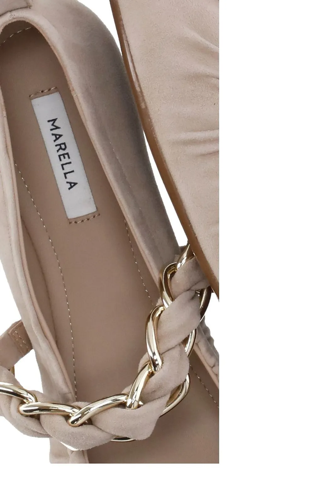 Manila Grace Chain Strap Ballet Flats