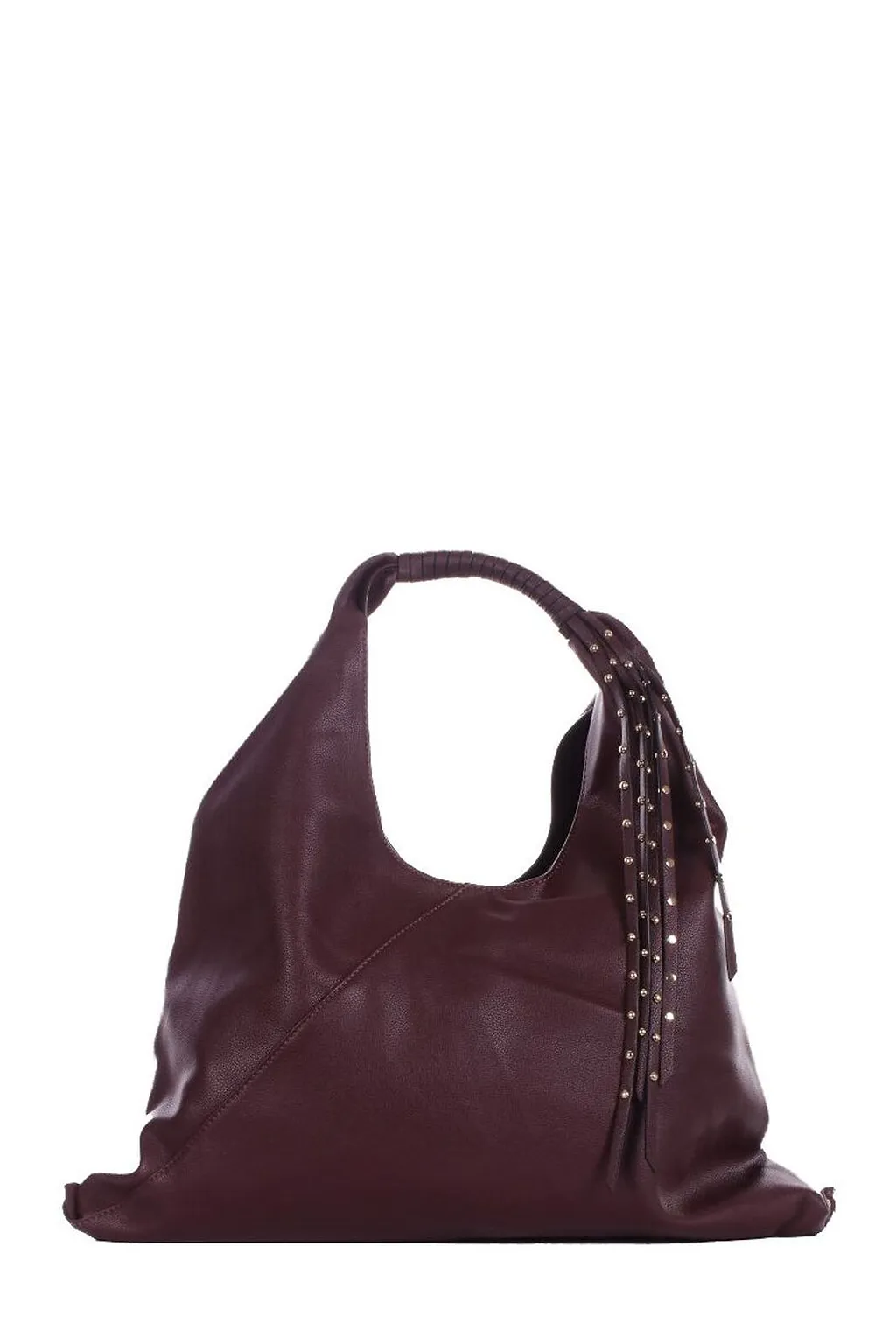 Manila Grace Fringes And Studs Sac Bag