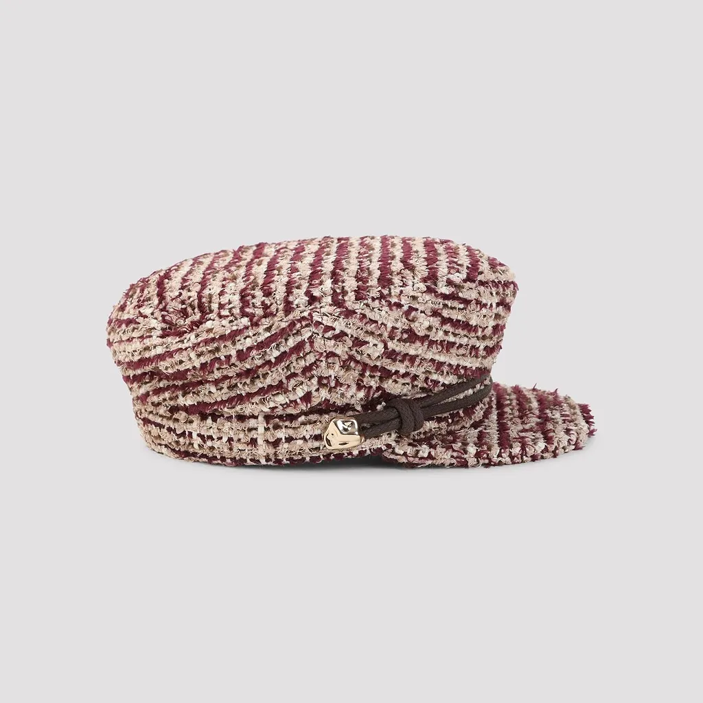 New Abby Tweed Baker Boy Hat