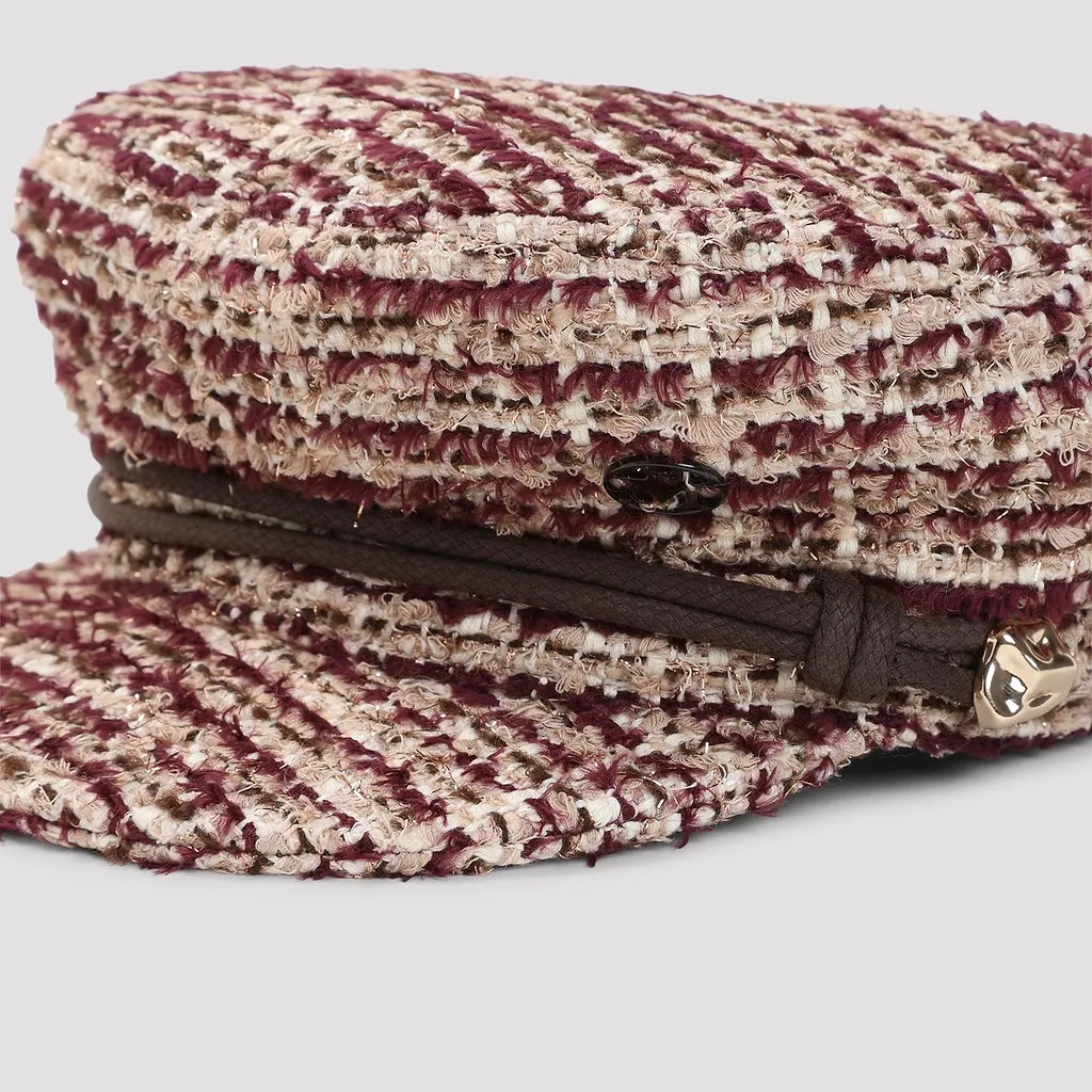 New Abby Tweed Baker Boy Hat