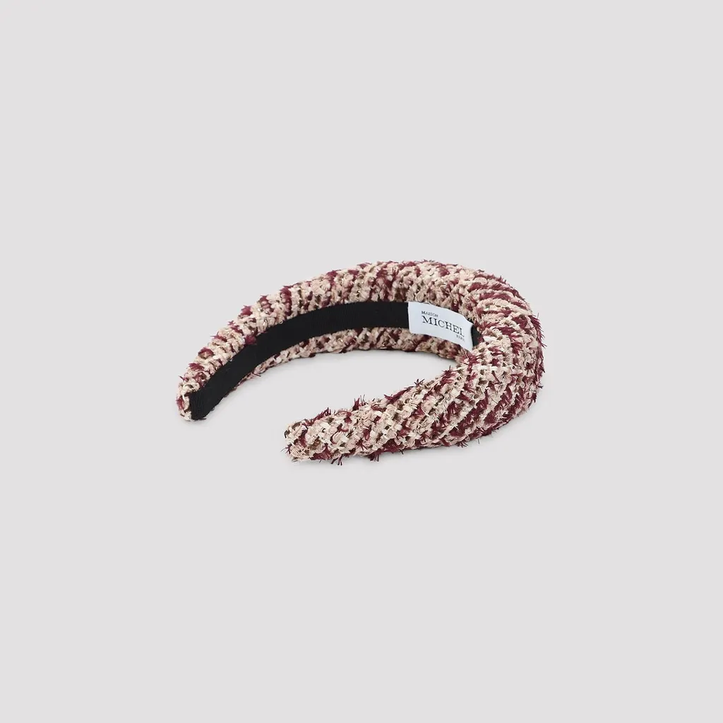 Maison Michel Miwa 3D Textured Headband