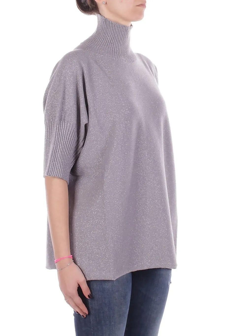 Manila Grace High Neck Jumper