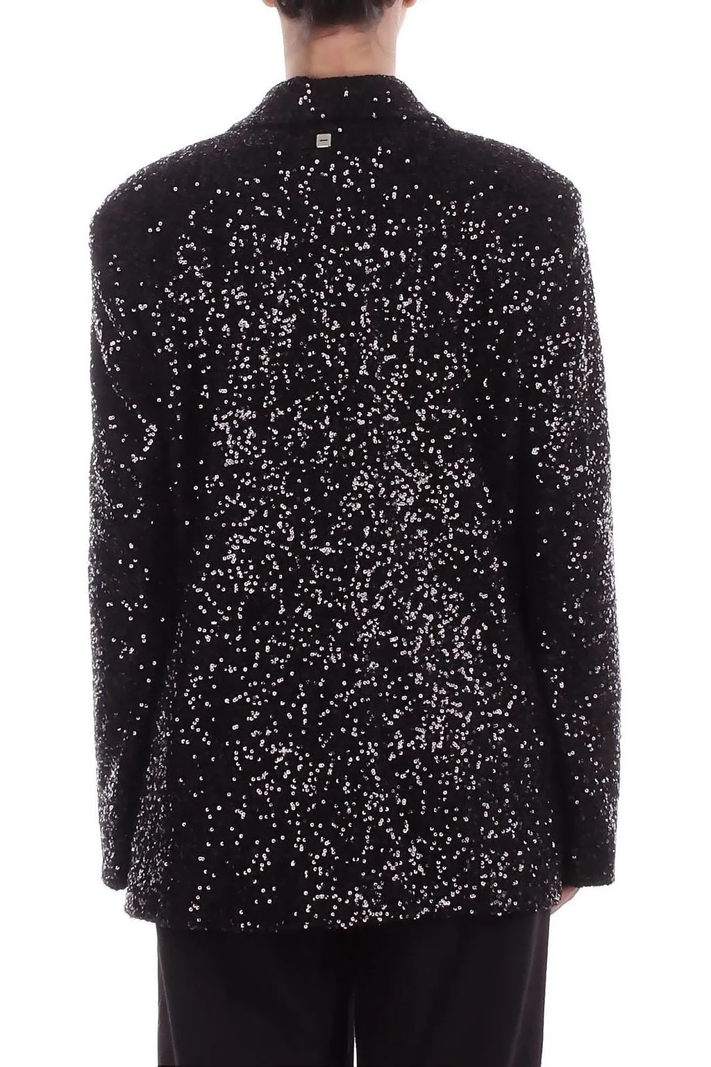 Manila Grace Embellished Single-Breasted Jacket