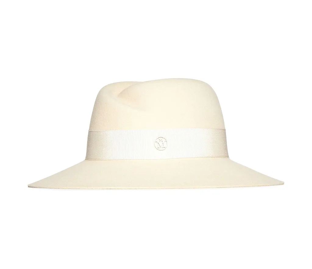Virginie Logo Plaque Fedora Hat