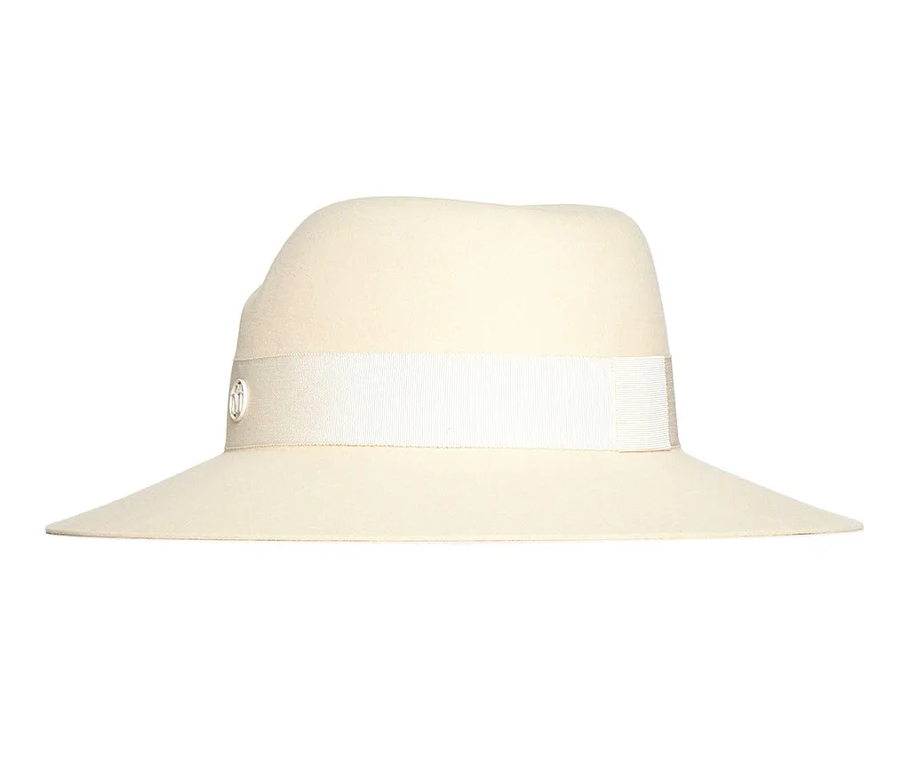 Virginie Logo Plaque Fedora Hat