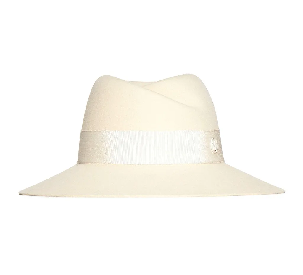 Virginie Logo Plaque Fedora Hat