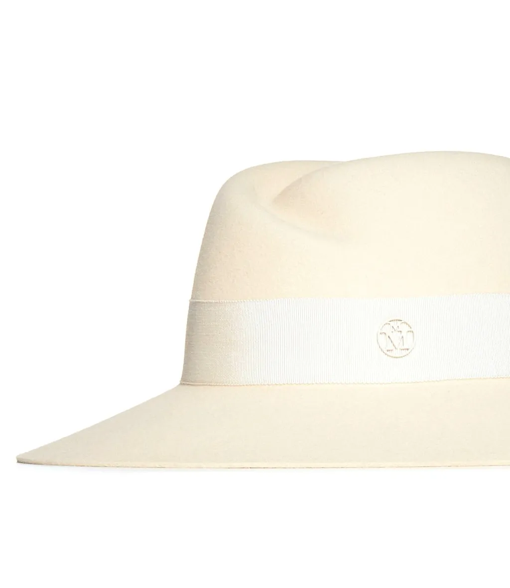 Virginie Logo Plaque Fedora Hat