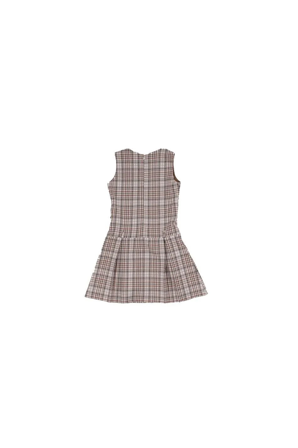 Manila Grace Kids Checked Sleeveless Dress