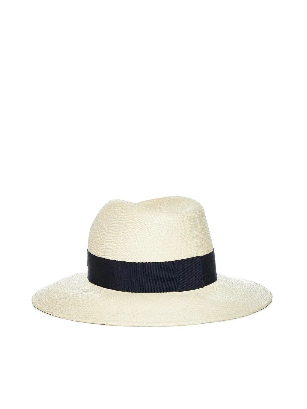 Virginie Panama Fedora Ribbon Hat