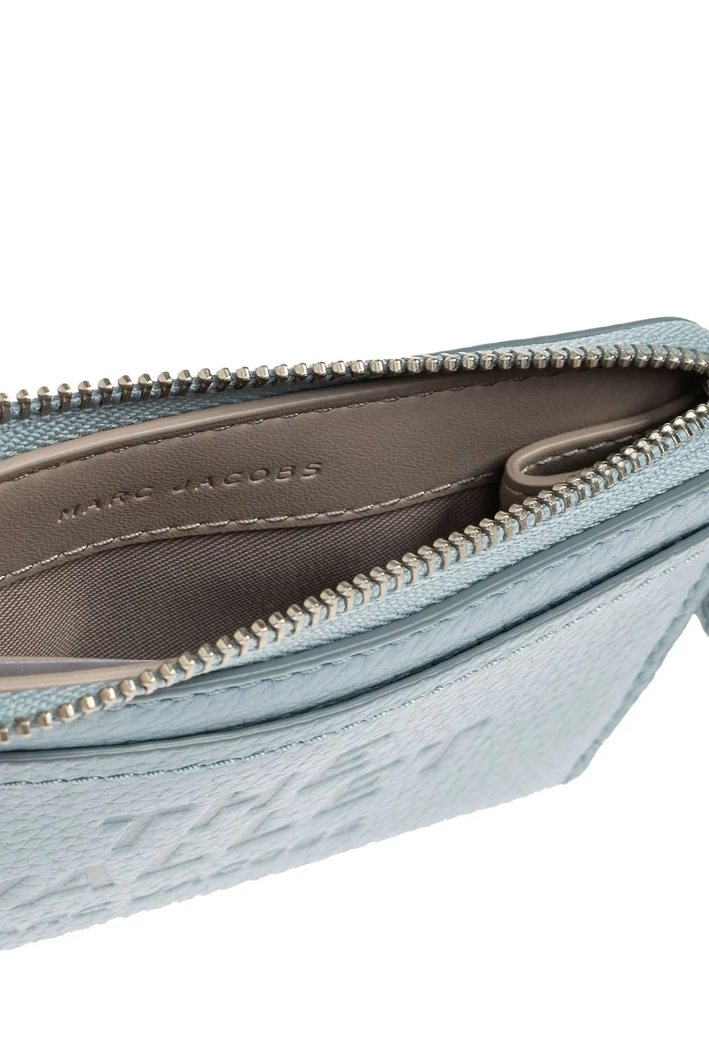 The Leather Top Zip Wallet