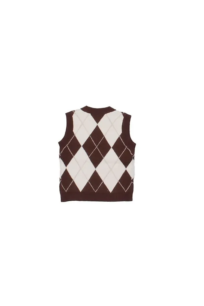Manila Grace Kids V-Neck Knitted Vest