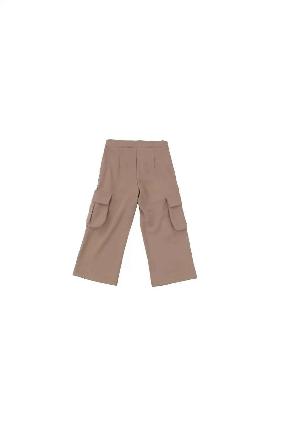 Manila Grace Kids Wide-Leg Cargo Trousers