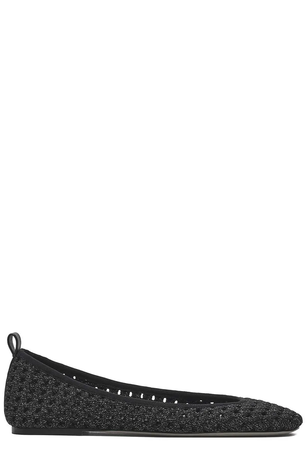 The Logo Ribbon Ballet Flats