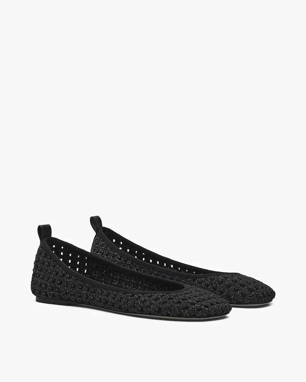 The Logo Ribbon Ballet Flats