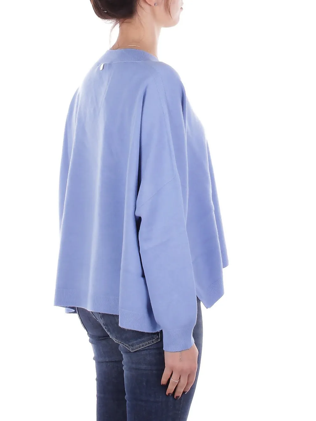 Manila Grace Long Sleeved V-Neck Jumper