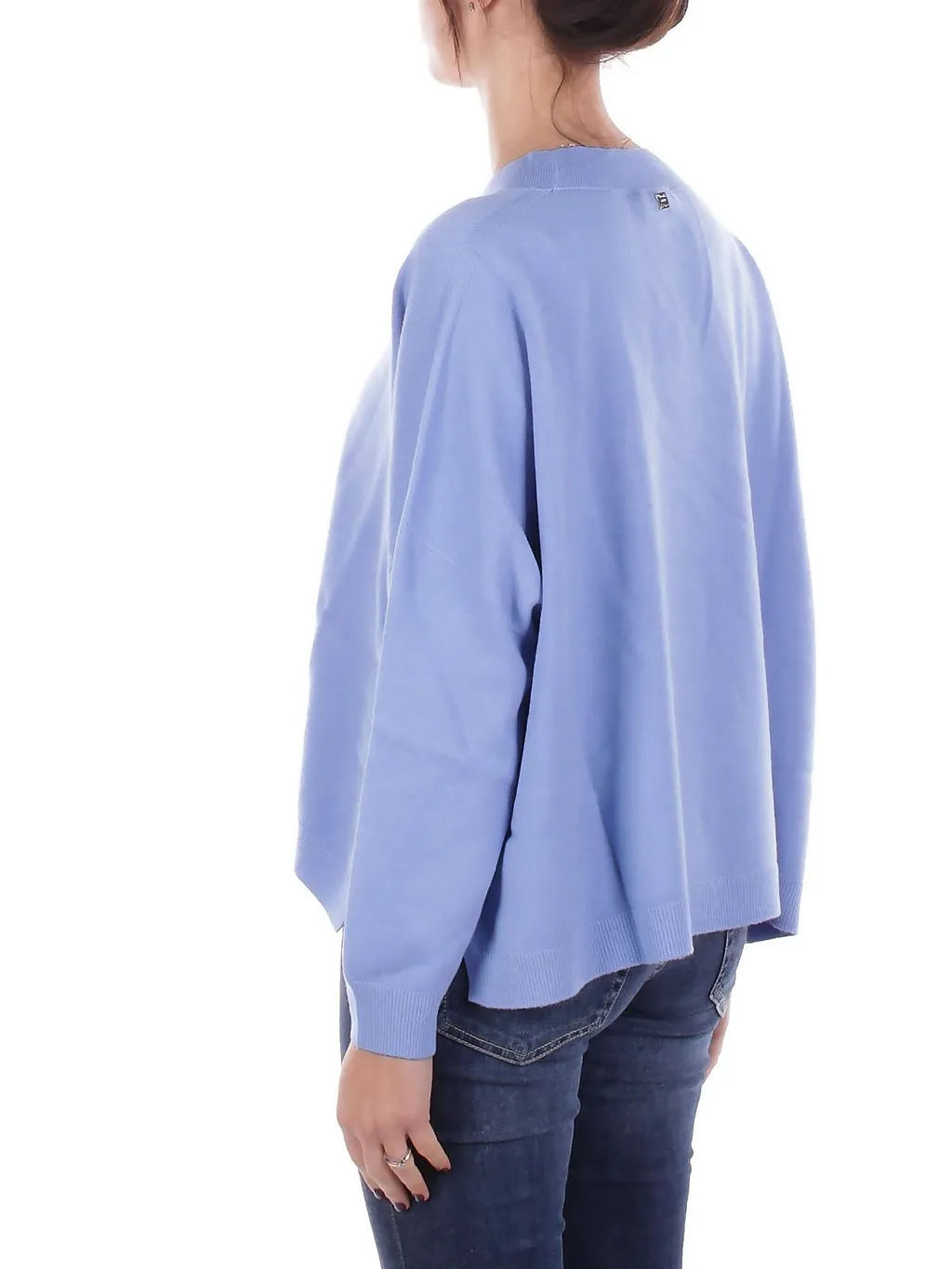 Manila Grace Long Sleeved V-Neck Jumper