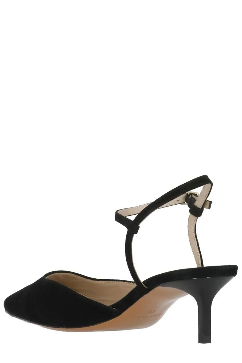 Manila Grace Slingback Kitten Heel Pumps