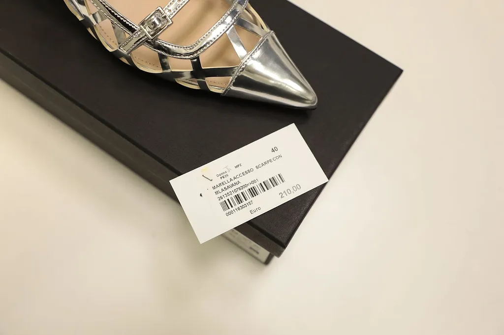 Manila Grace Slingback Cutout Heeled Pumps