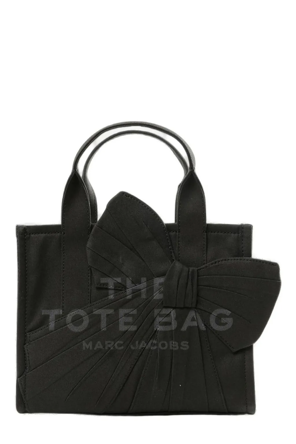 The Oversized Bow Detailed Medium Tote Bag