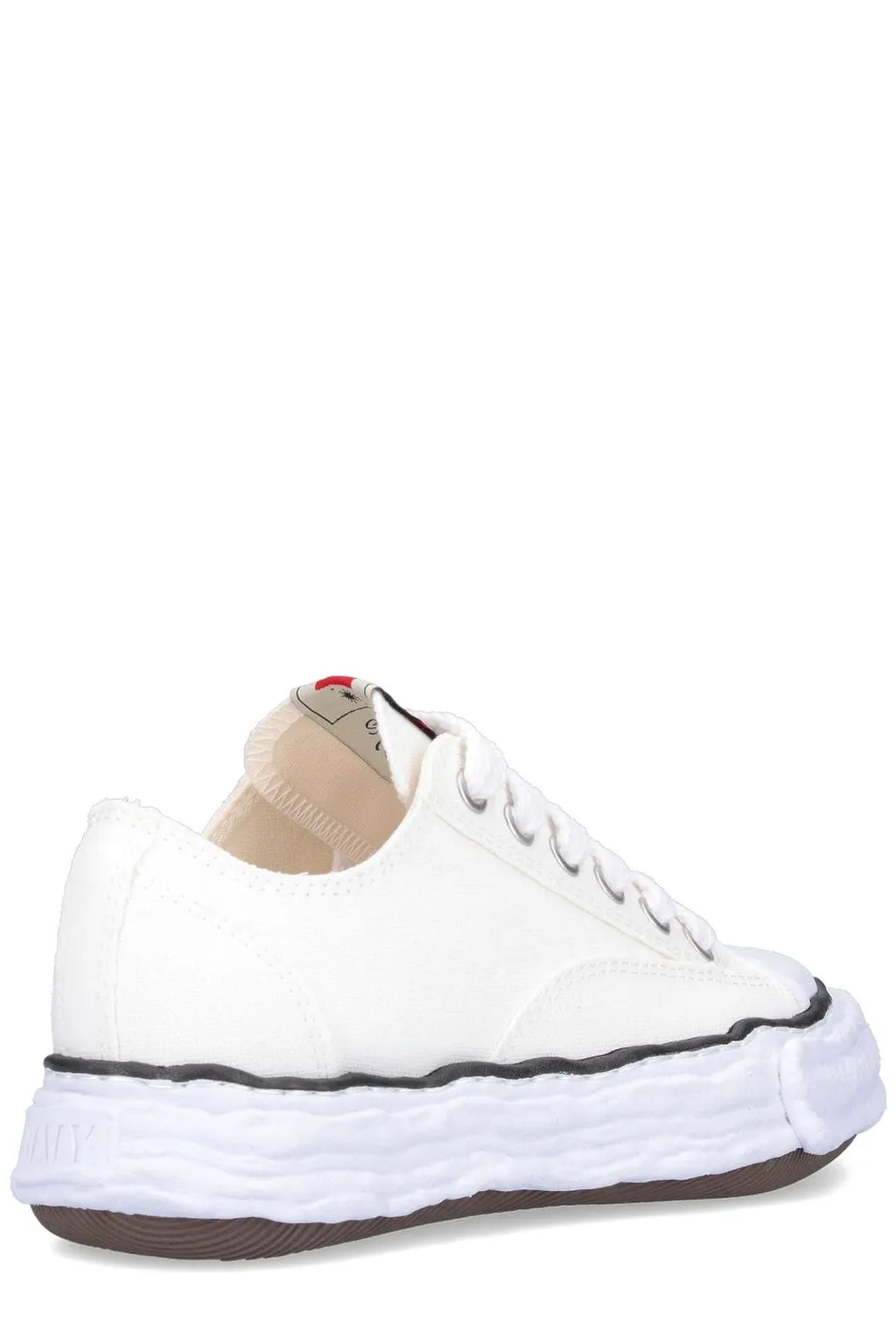 Maison Mihara Yasuhiro Round-Toe Lace-Up Sneakers