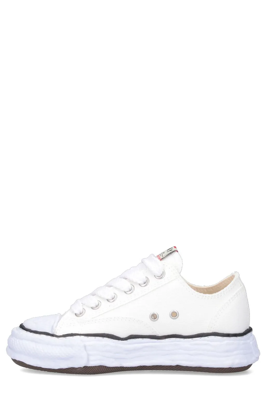 Maison Mihara Yasuhiro Round-Toe Lace-Up Sneakers