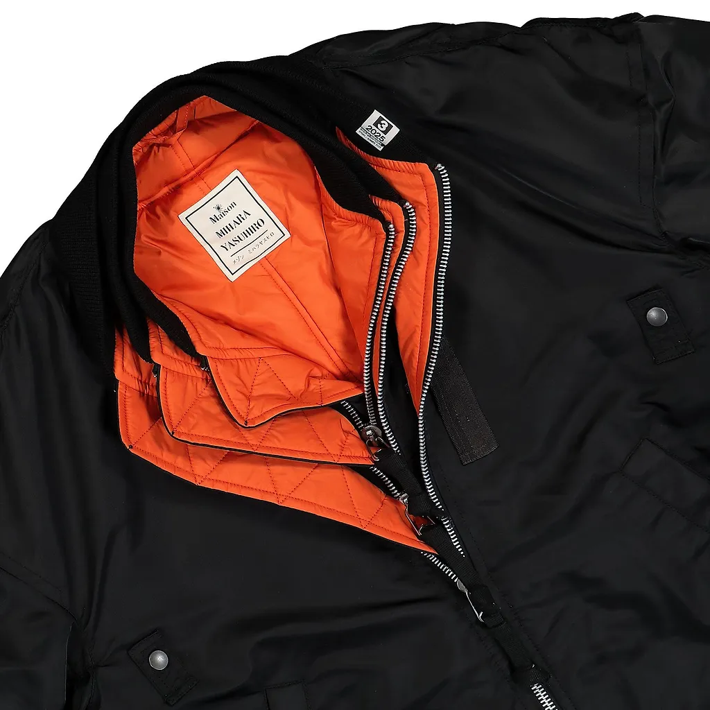 Maison Mihara Yasuhiro Zip-Up Flight Jacket