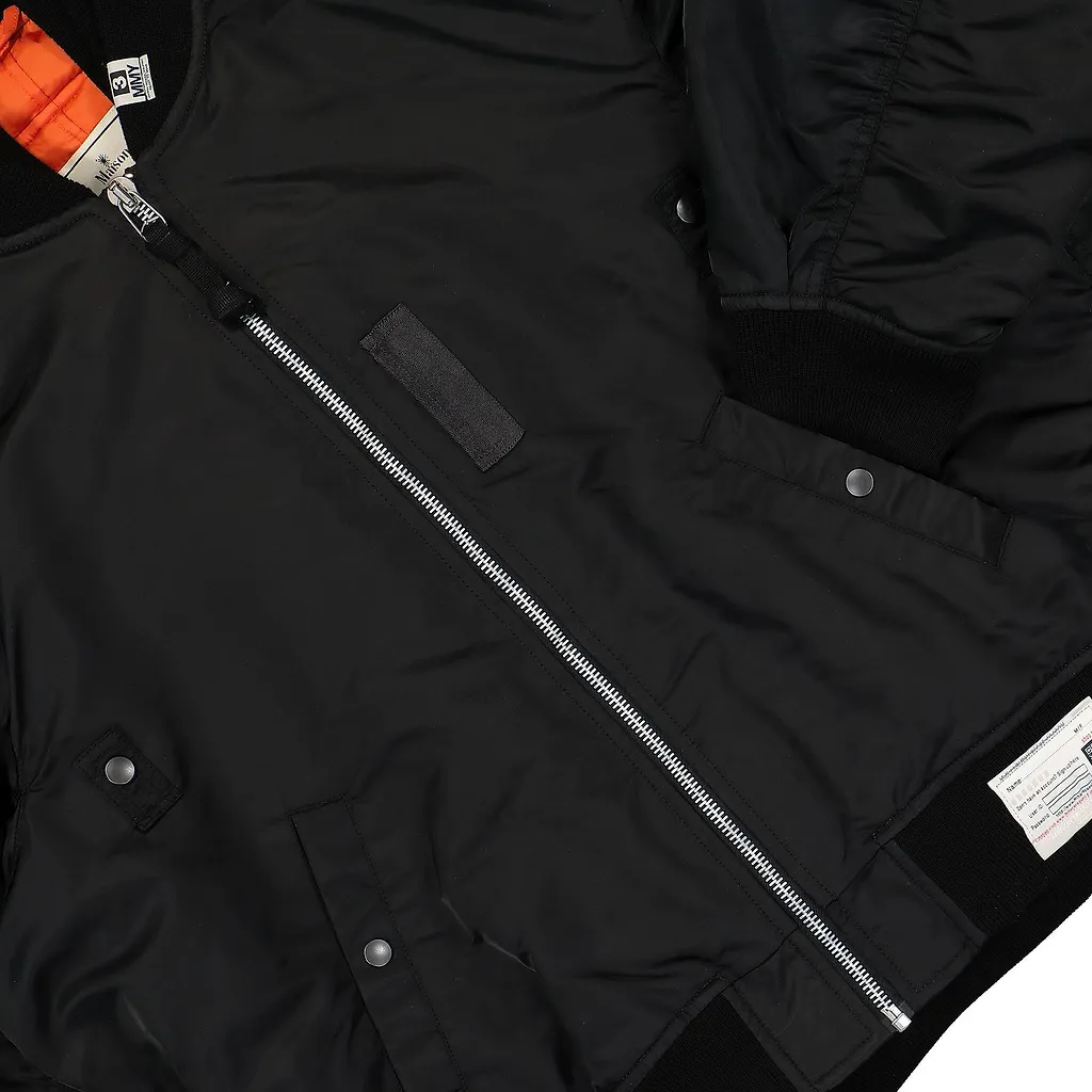 Maison Mihara Yasuhiro Zip-Up Flight Jacket