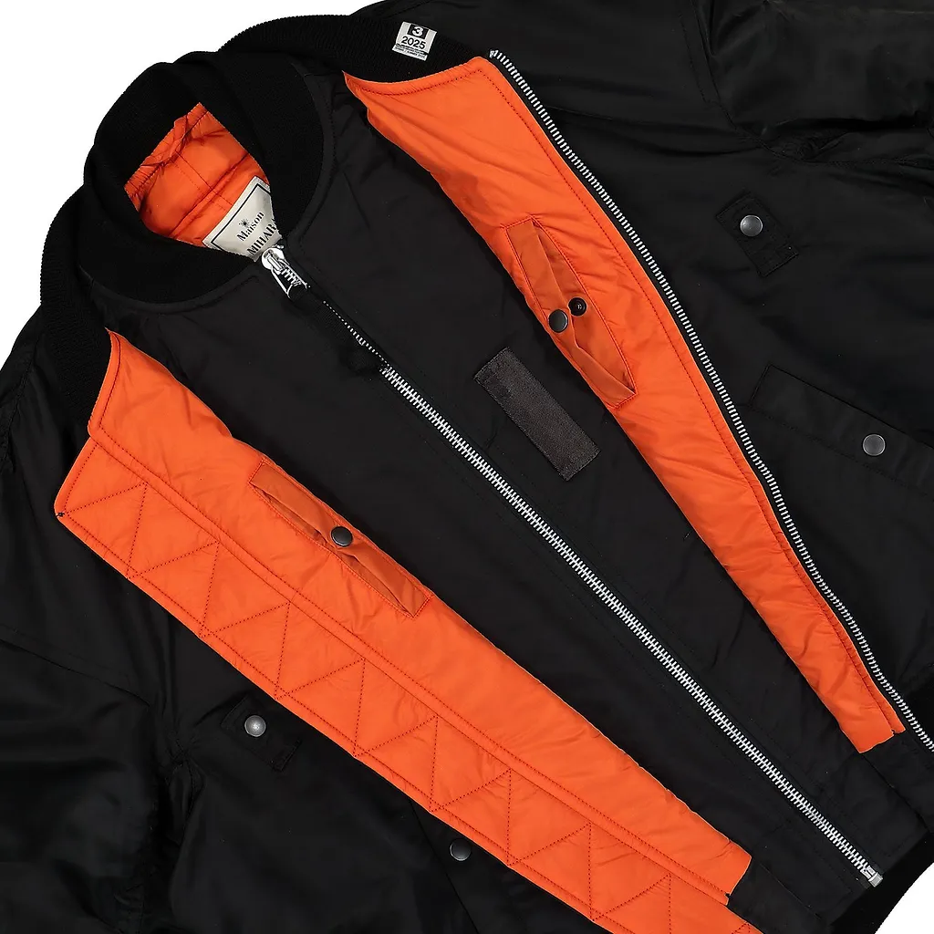 Maison Mihara Yasuhiro Zip-Up Flight Jacket