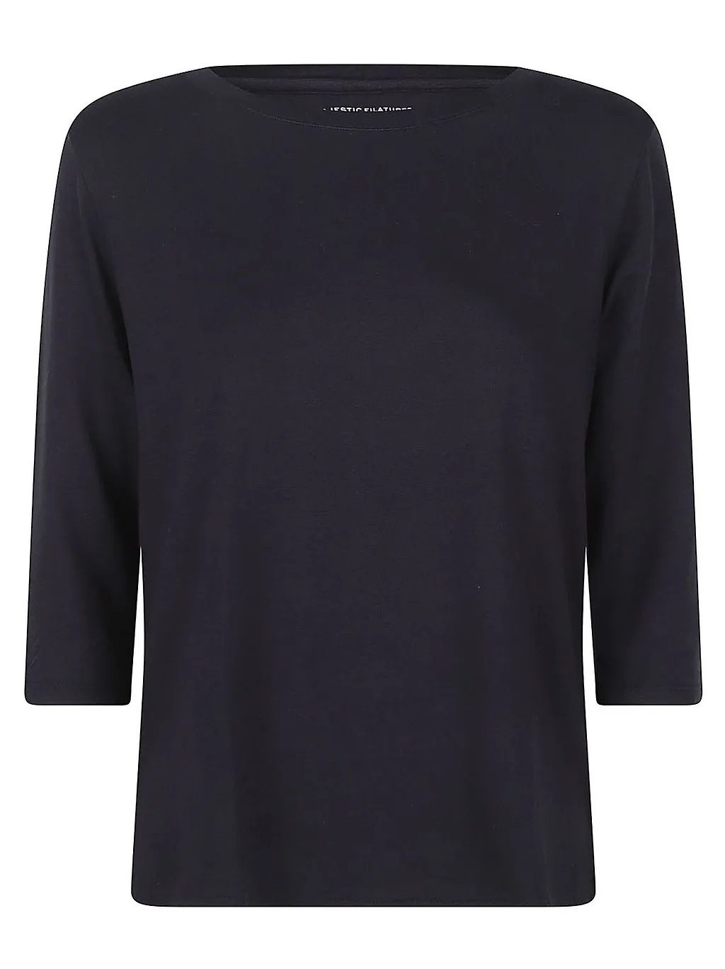 Majestic Filatures Boat-Neck Long Sleeve T-Shirts