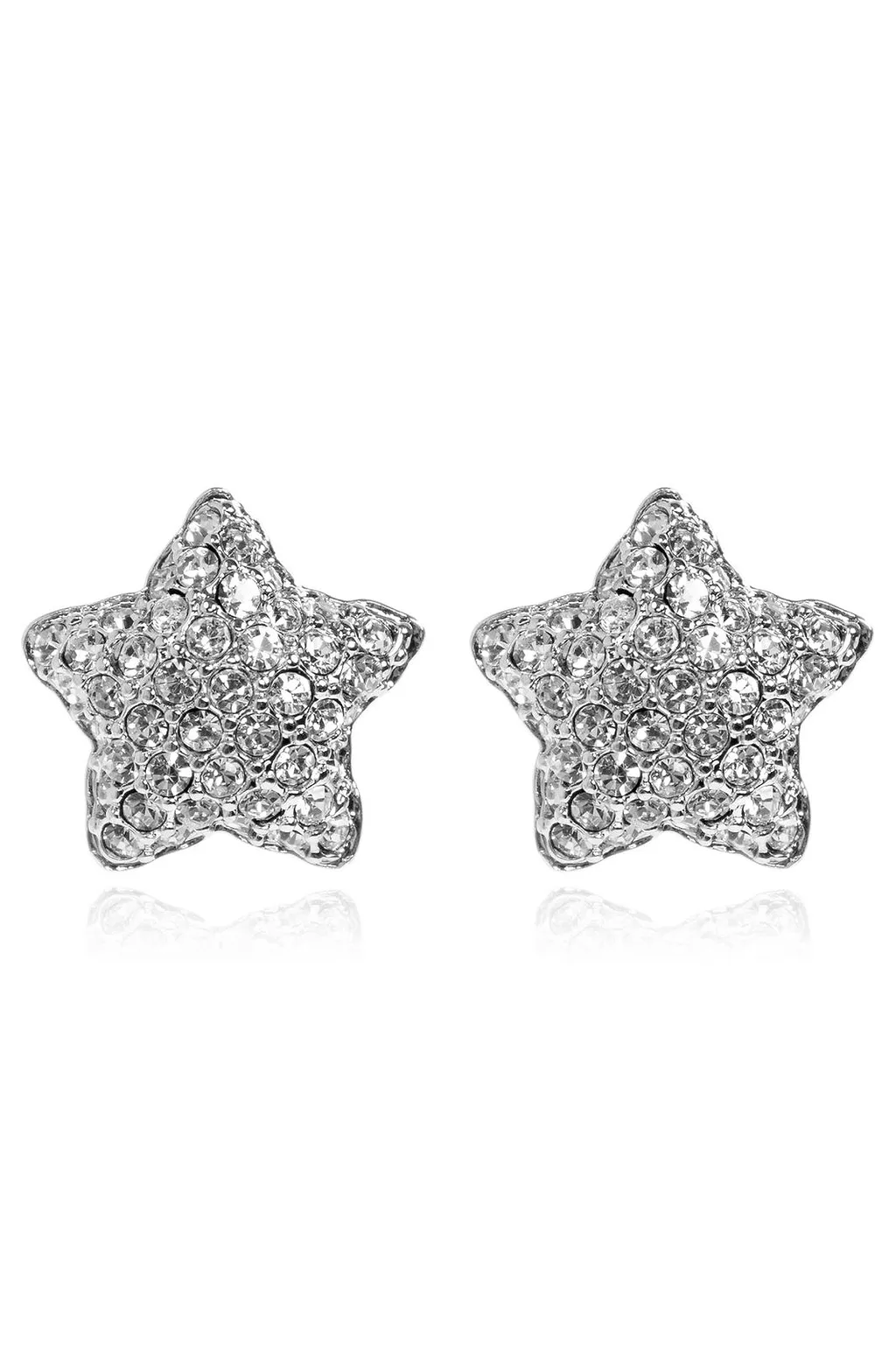 The Star Pave Stud Earrings