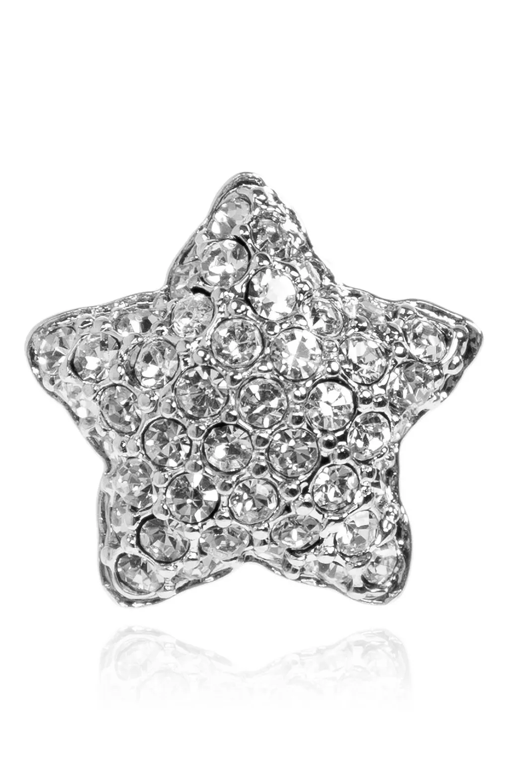 The Star Pave Stud Earrings