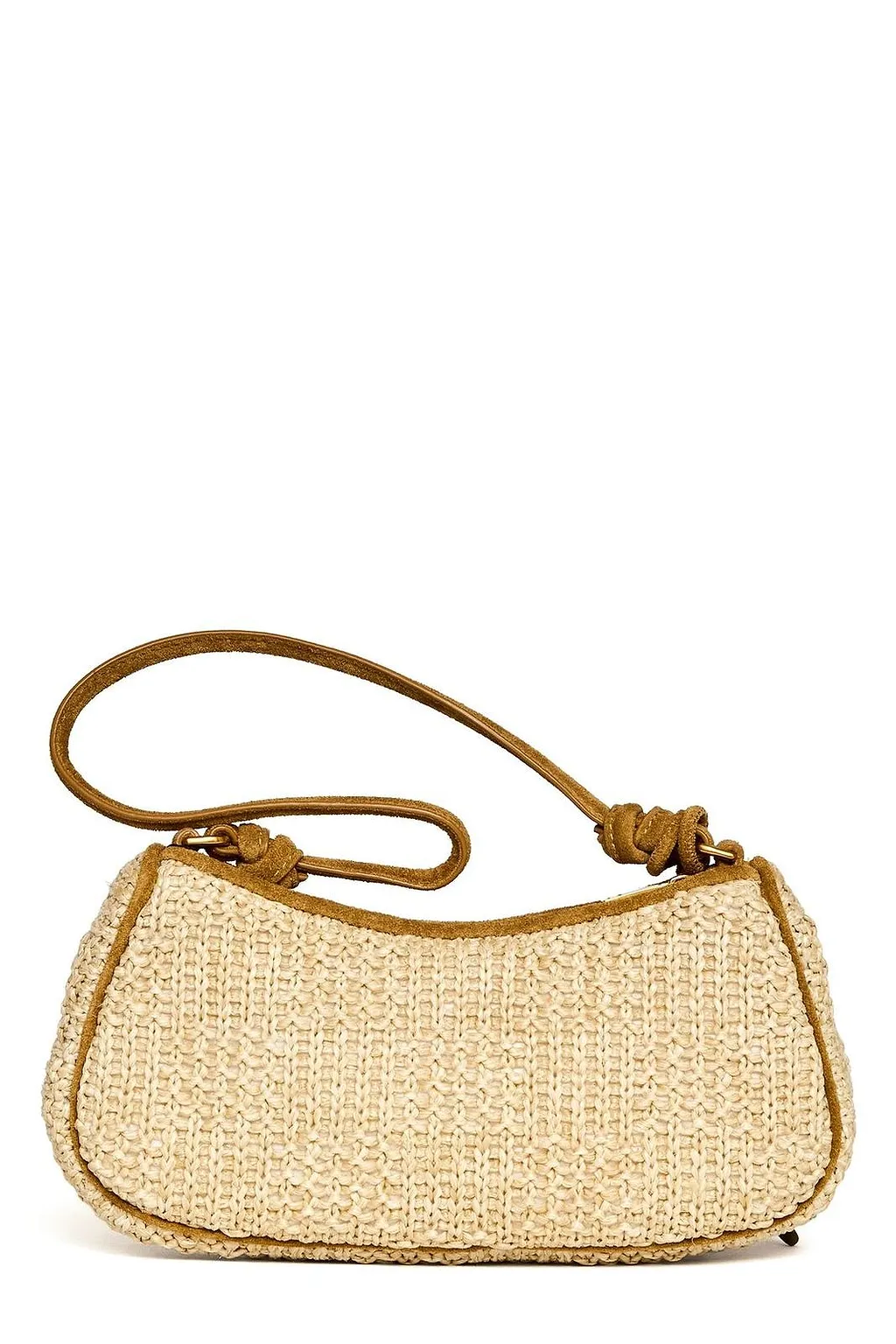 The Summer Woven Charm Shoulder Bag