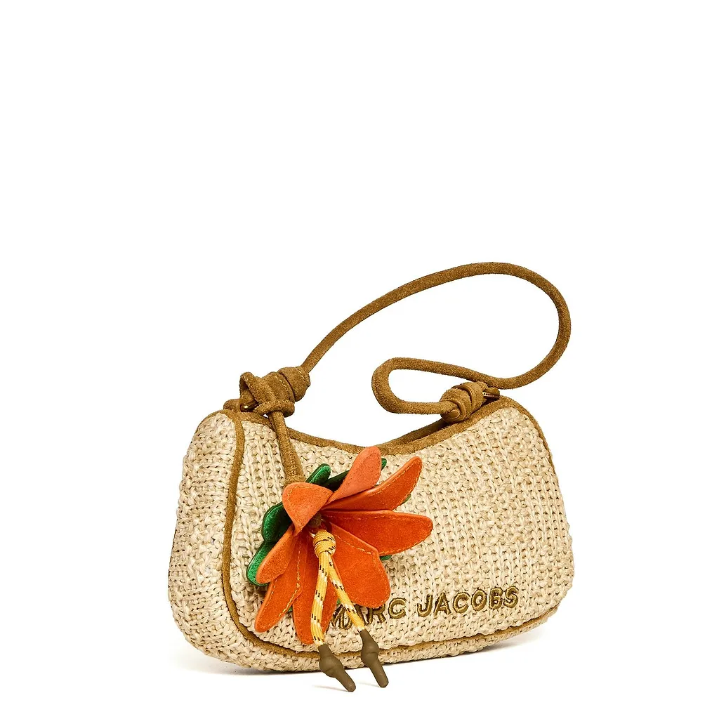 The Summer Woven Charm Shoulder Bag