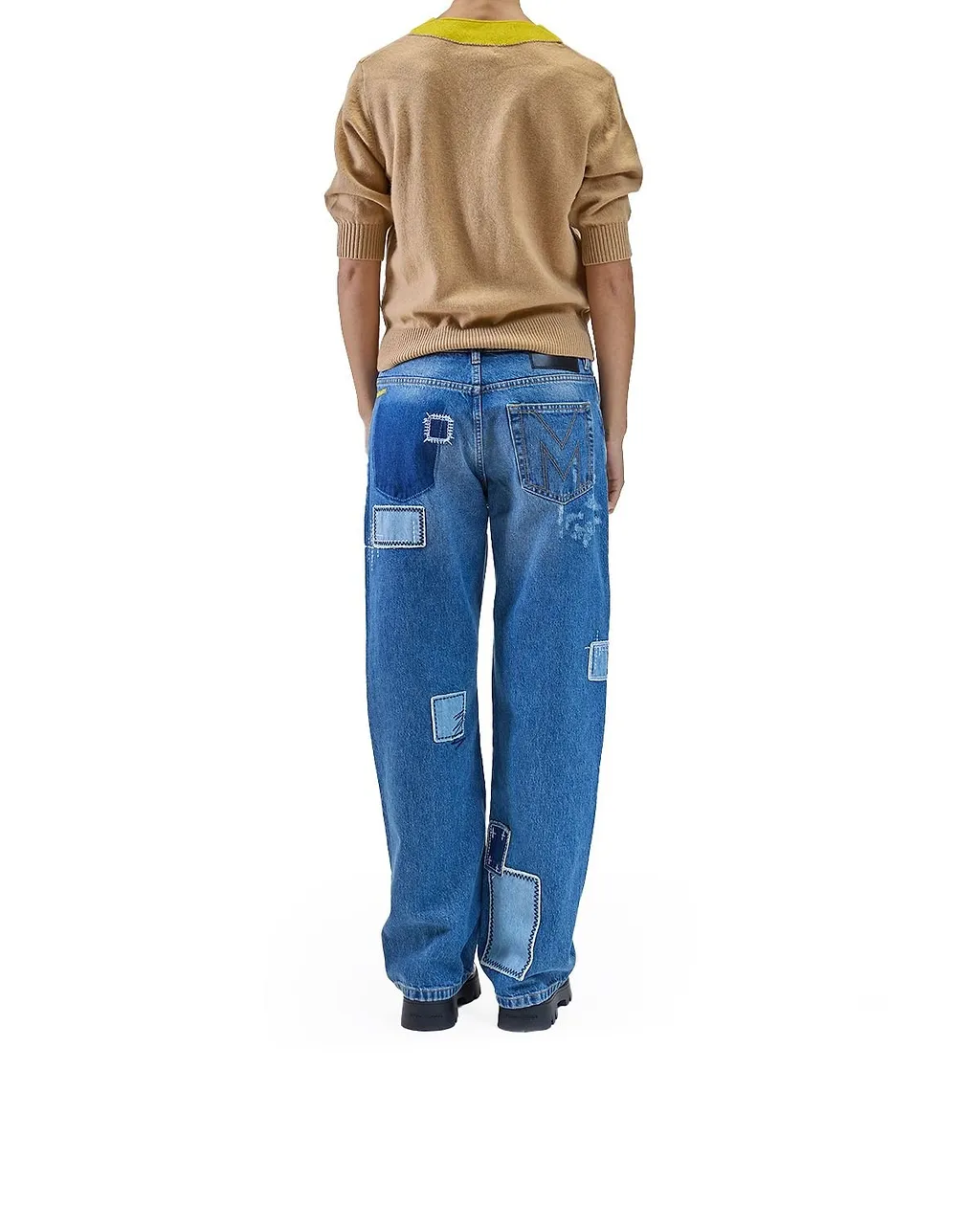 Marc Jacobs Trompe L'oeil Knit Polo Shirt