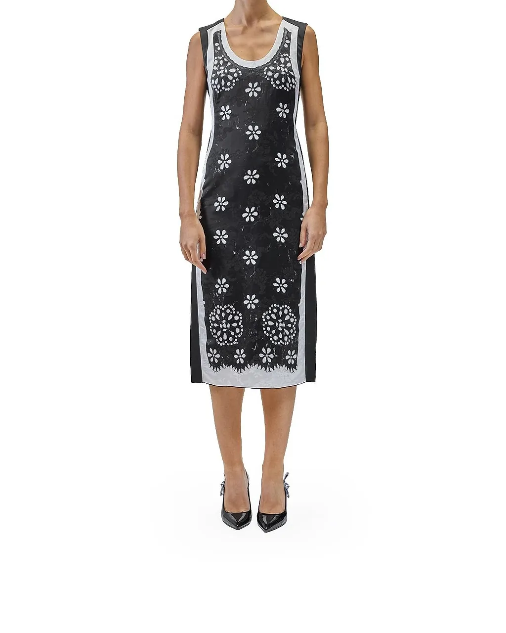 Marc Jacobs Trompe L'oeil Eyelet Dress