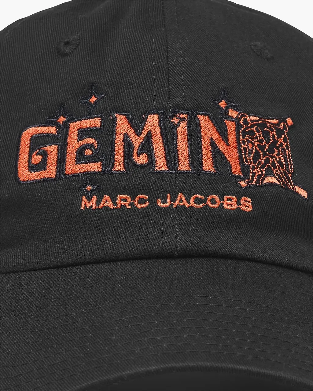 Marc Jacobs Gemini Embroidered Baseball Hat