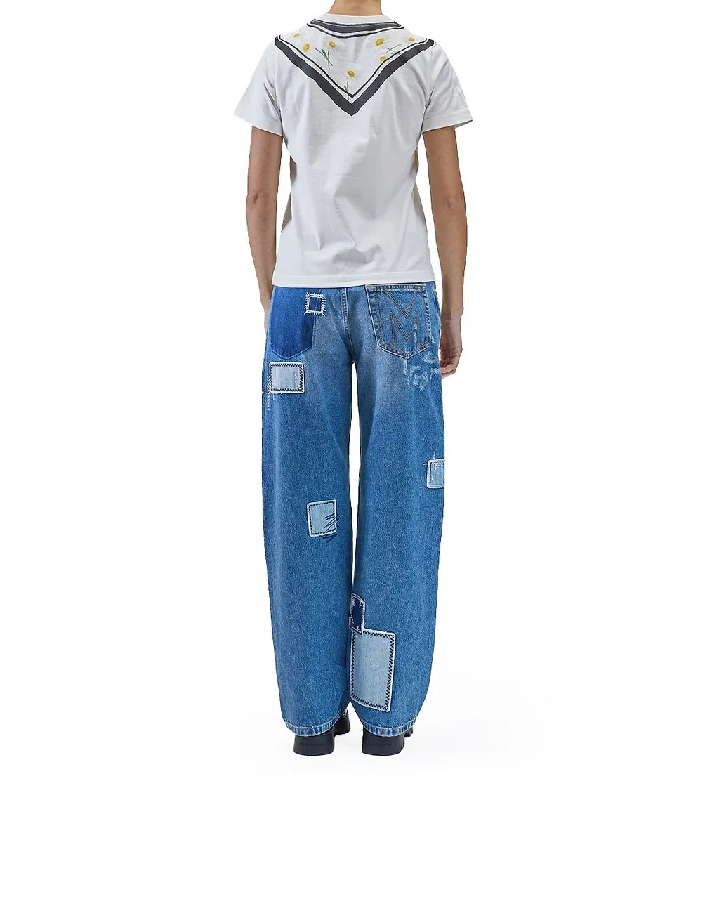 Marc Jacobs Trompe L'oeil Scarf T-Shirt