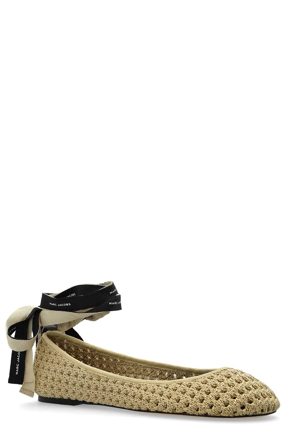 Marc Jacobs The Crochet Lace-Up Ballerinas