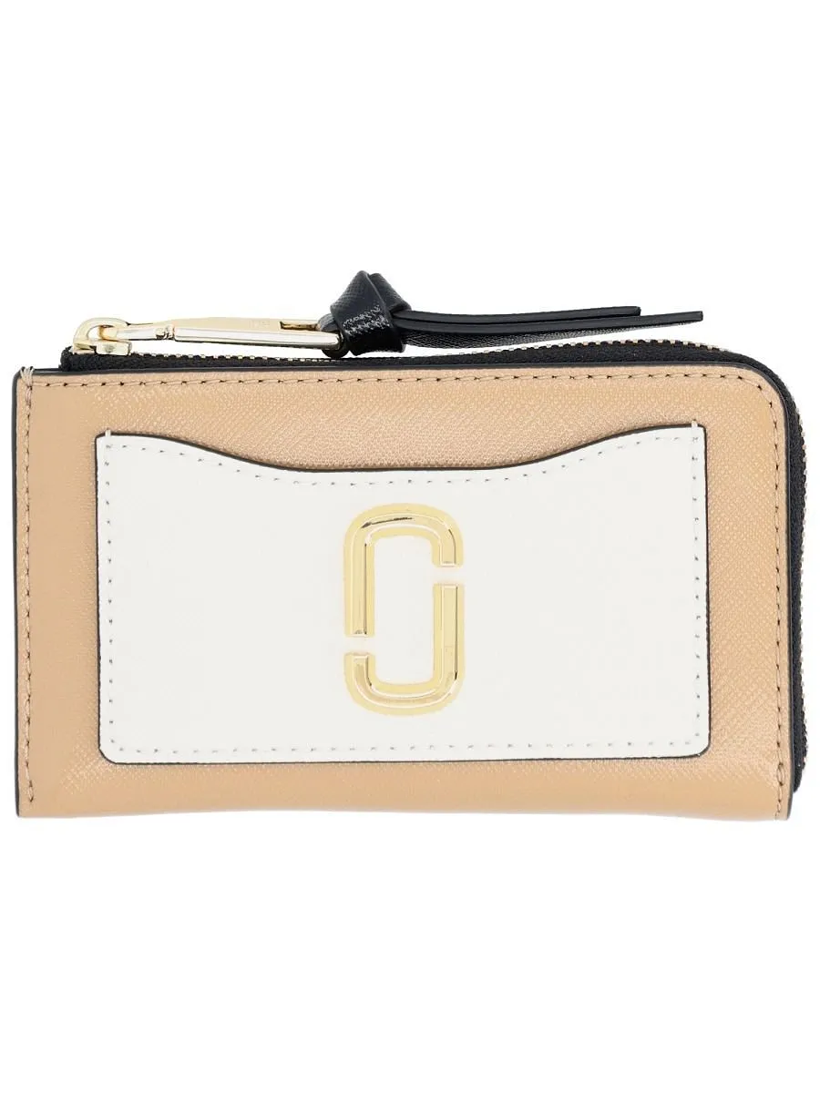 Marc Jacobs Logo Motif Plaque Card Holder