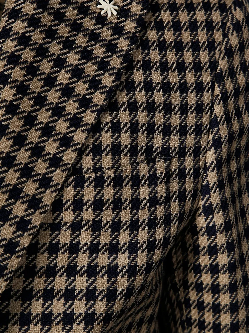 Manuel Ritz Checked Single-Breasted Blazer