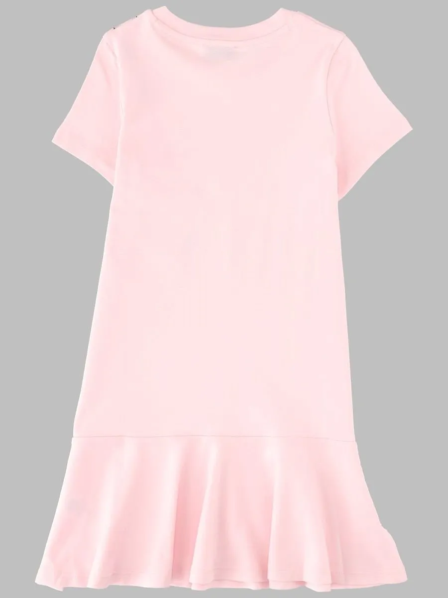 Marc Jacobs Graphic Ruffle Hem Dress