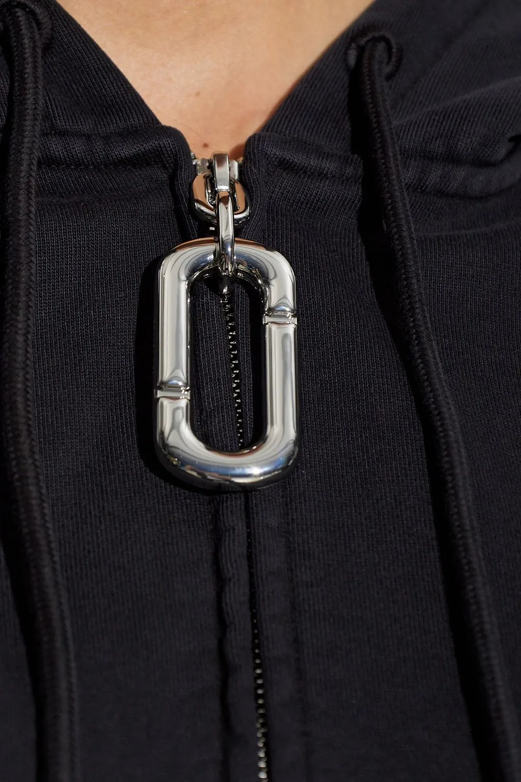 Marc Jacobs Zip-Up Cropped Hoodie